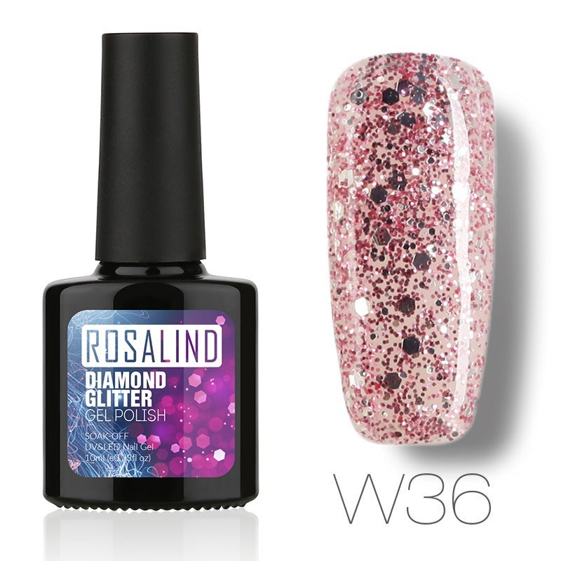 Diamond Nail Gel – Shiny Long-Lasting UV/LED Gel Polish for Sparkling Nail Art