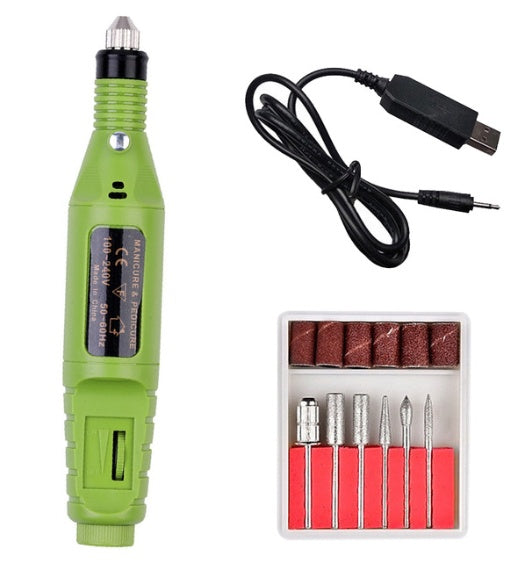 Electric Nail Drill Pen – Portable Nail Polish Machine & Manicure Tool for DIY & Salon