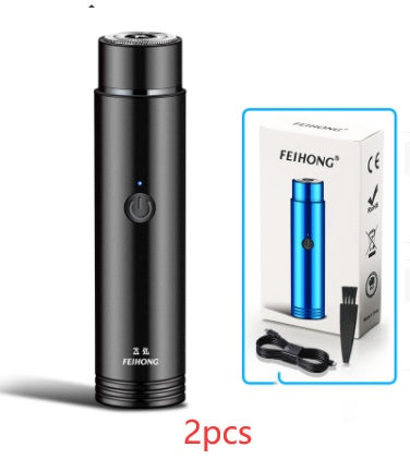 Mini Electric Shaver – Portable USB Rechargeable Travel Shaver for Men