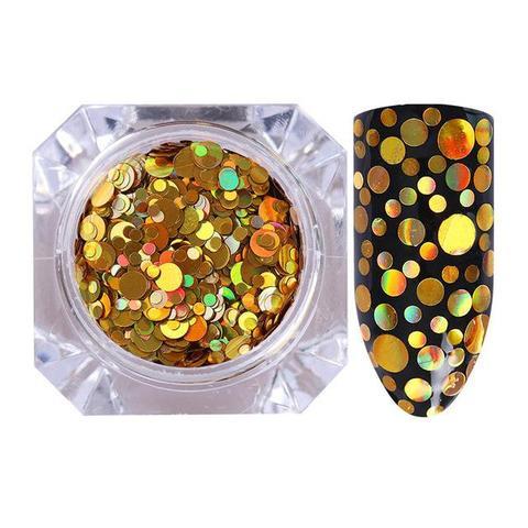 Holographic Chunky Glitter – Iridescent Large Glitter Flakes for Nails, Crafts & Resin Art