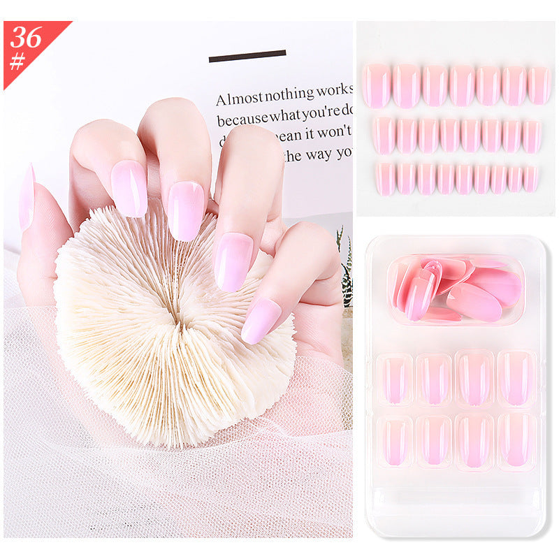 Wearable Fake Nail Patches – Reusable Press-On Nails for Quick DIY Manicure