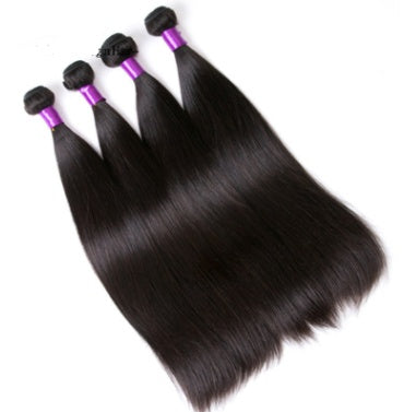 Brazilian Human Hair – Straight Hair Extensions & Weave Bundles | Natural Color, Hot Sale