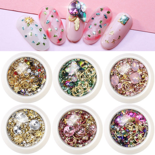 Diamond Nail Rivets – Sparkling Nail Art Jewelry Gems for DIY & Professional Manicure