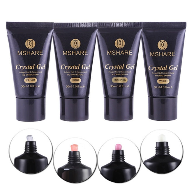 Poly Gel for Nails – Easy Builder Gel for Quick DIY & Professional Nail Extensions