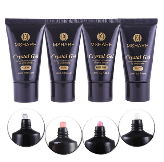 Poly Gel for Nails – Easy Builder Gel for Quick DIY & Professional Nail Extensions