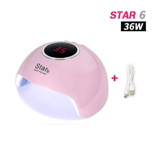 UV LED Nail Dryer Lamp – Portable Gel Nail Curing Light for Quick DIY & Professional Manicure