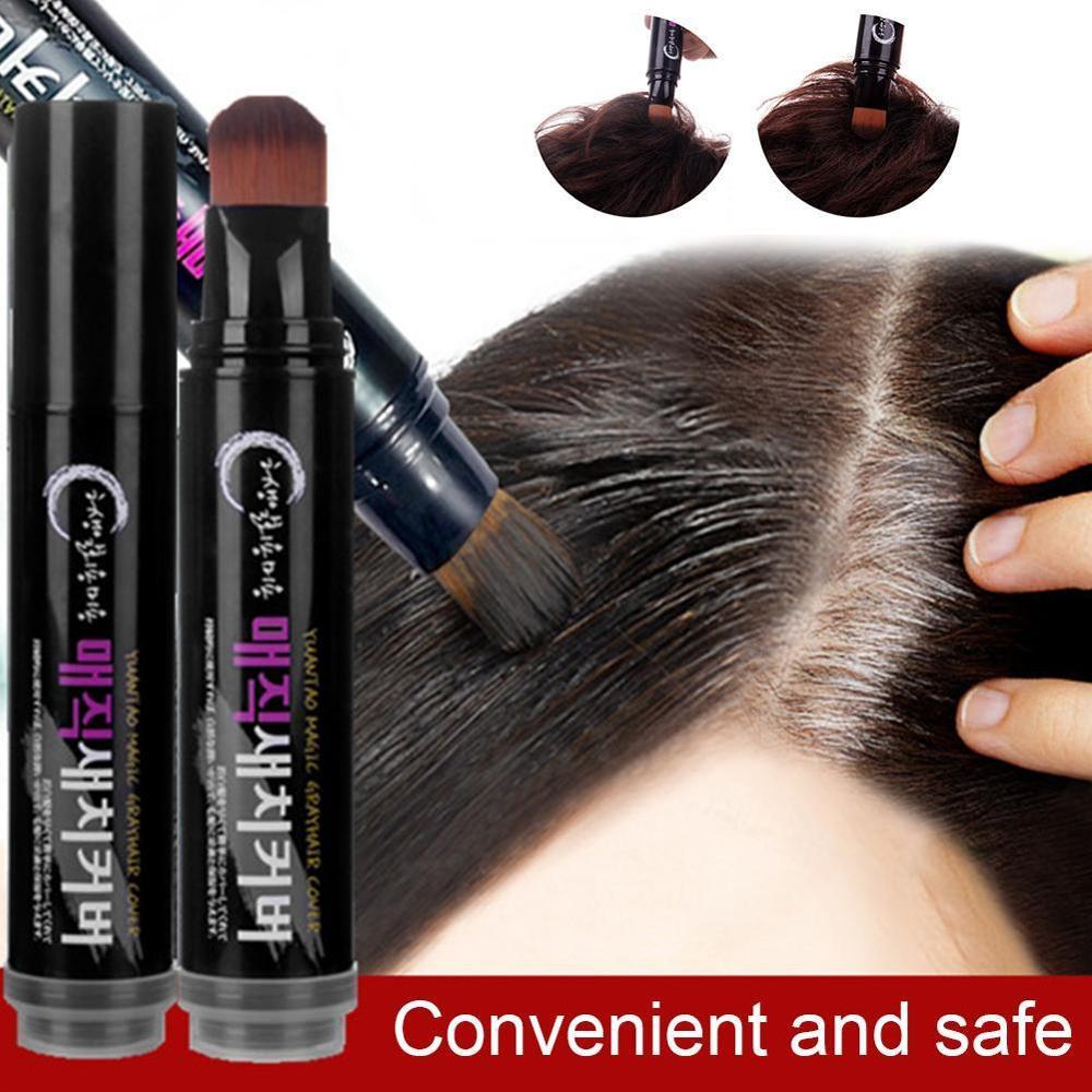 Temporary Hair Color Brush & Comb – One-Time White Wax Hair Dye Pen for DIY Styling