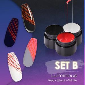 Luminous Spider Nail Gel – UV Glow Nail Art Gel Polish for DIY & Salon Manicure