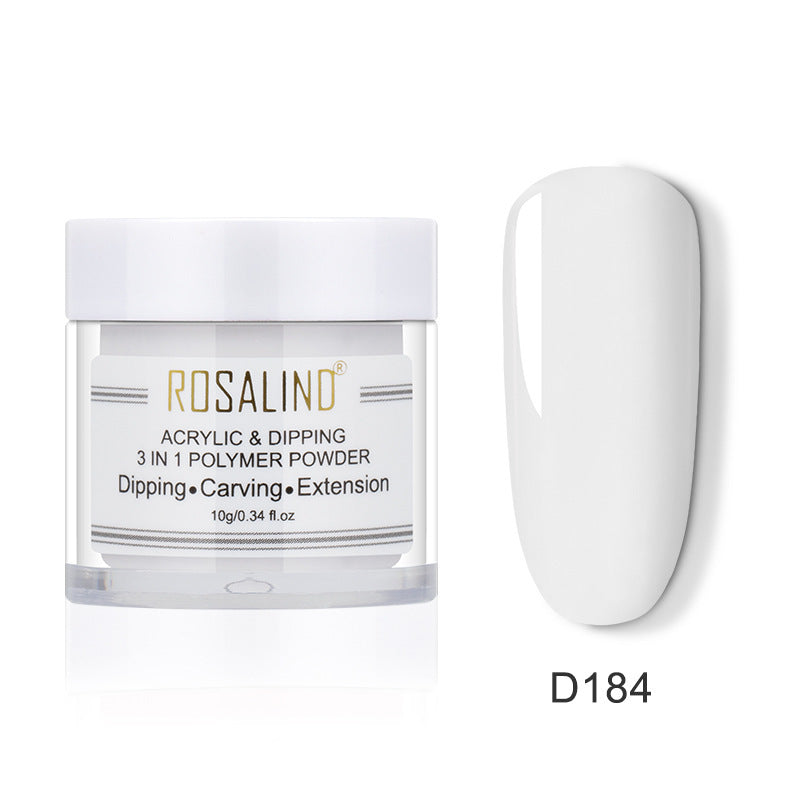 Crystal 3-in-1 Infiltrating Powder – Multi-Use Nail Acrylic, Dipping & Builder Powder