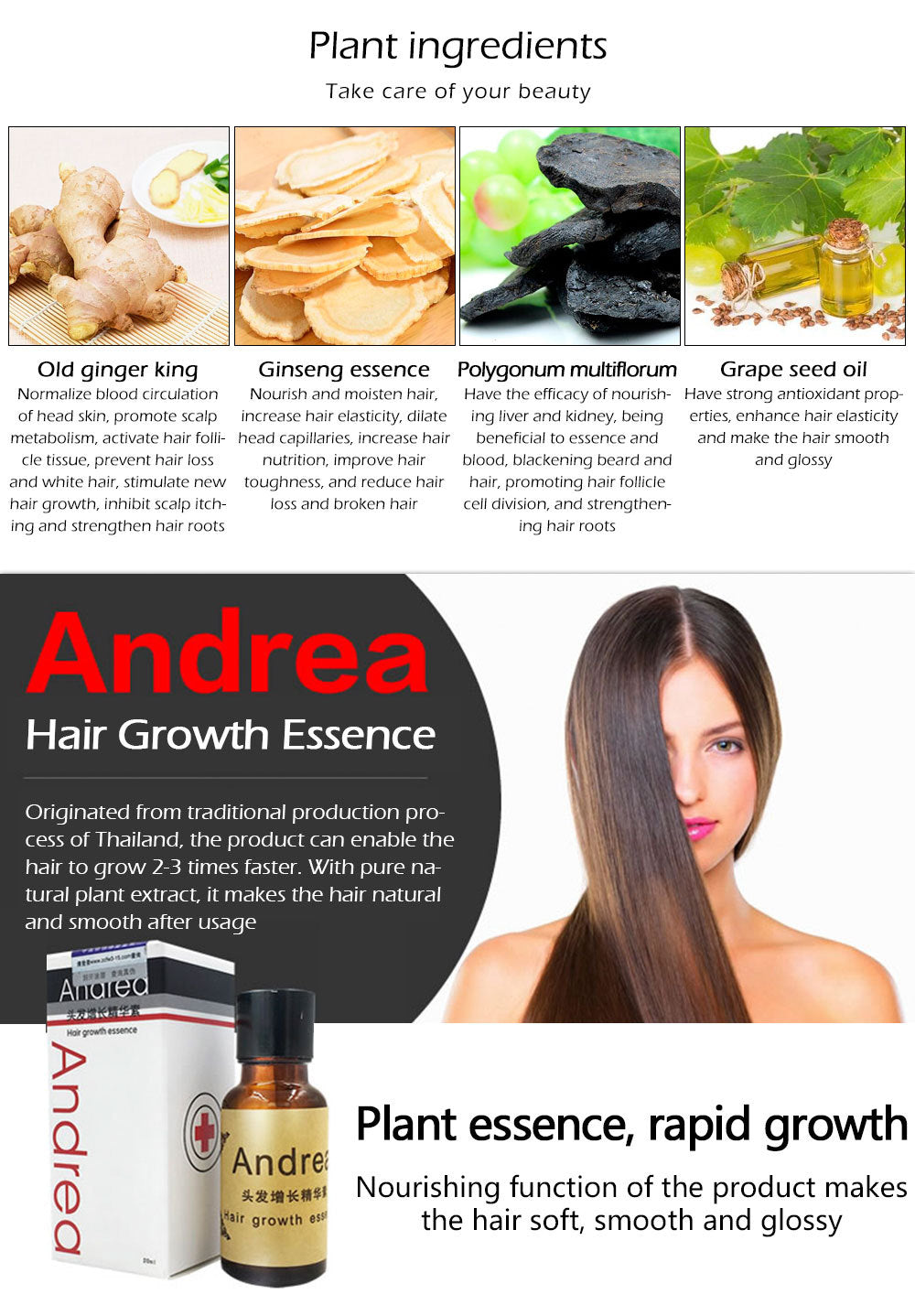 Hair Growth & Anti Hair Loss Serum – 20ml Dense Hair Treatment with Keratin for Stronger, Thicker Hair