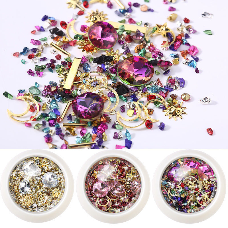 Diamond Nail Rivets – Sparkling Nail Art Jewelry Gems for DIY & Professional Manicure
