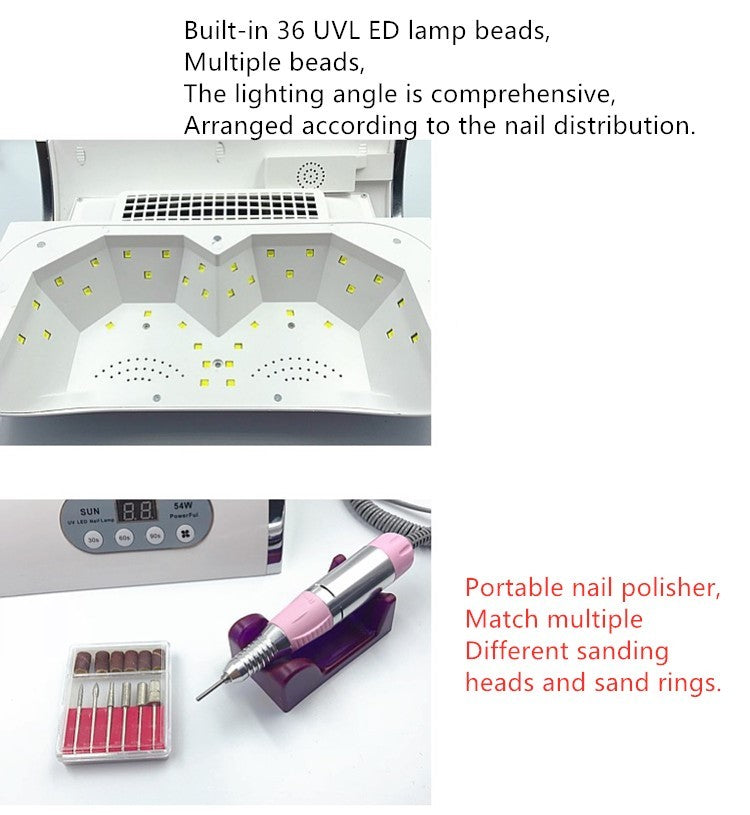 Multi-Function Nail Cleaner – Electric Nail Dust Remover & Manicure Cleaning Tool