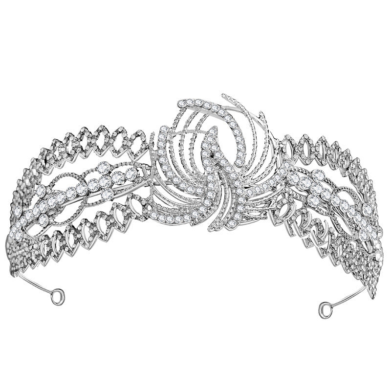 Rhinestone Wedding Hairband – Elegant Bridal Headband Jewelry & Sparkling Hair Accessories