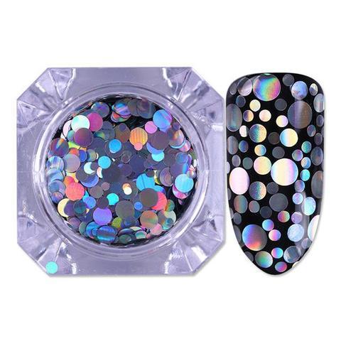 Holographic Chunky Glitter – Iridescent Large Glitter Flakes for Nails, Crafts & Resin Art