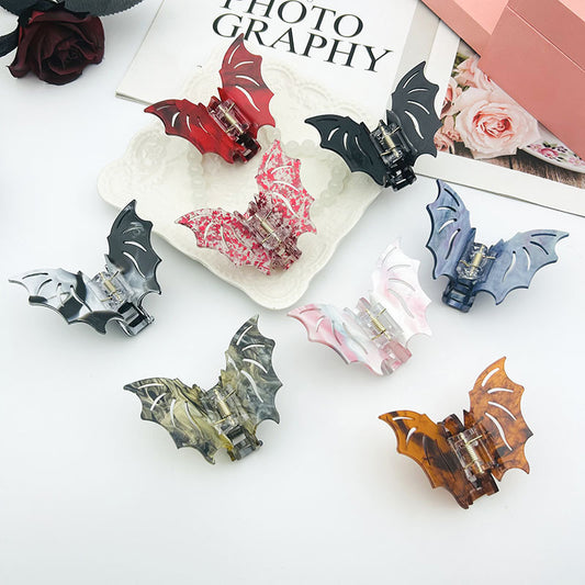 Halloween Bat Hair Clips – Cute Bat Barrettes for Girls & Women | Spooky Hair Accessories for Parties & Costumes
