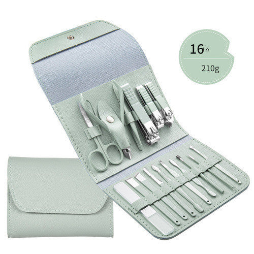 Professional Nail Clippers & Pedicure Set – Scissors, Dead Skin Pliers, Ear Spoon & Nail Groove Trimmers
