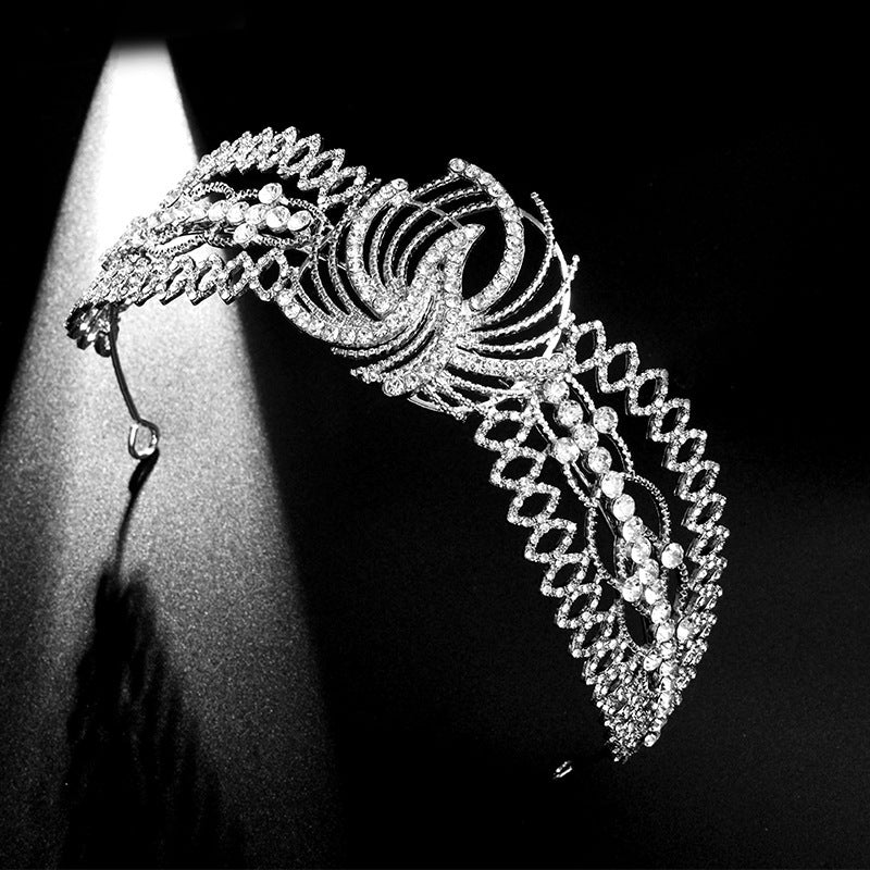 Rhinestone Wedding Hairband – Elegant Bridal Headband Jewelry & Sparkling Hair Accessories