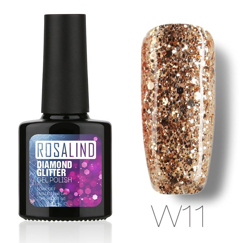 Diamond Nail Gel – Shiny Long-Lasting UV/LED Gel Polish for Sparkling Nail Art