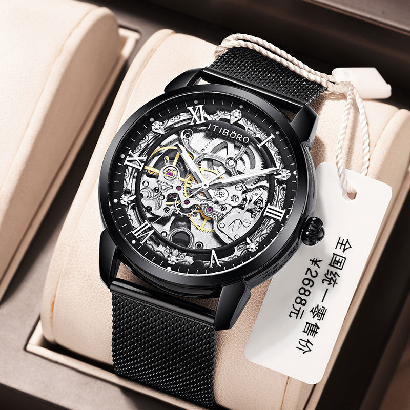Automatic Fashion Men’s Waterproof Mechanical Watch – HZ Mobile