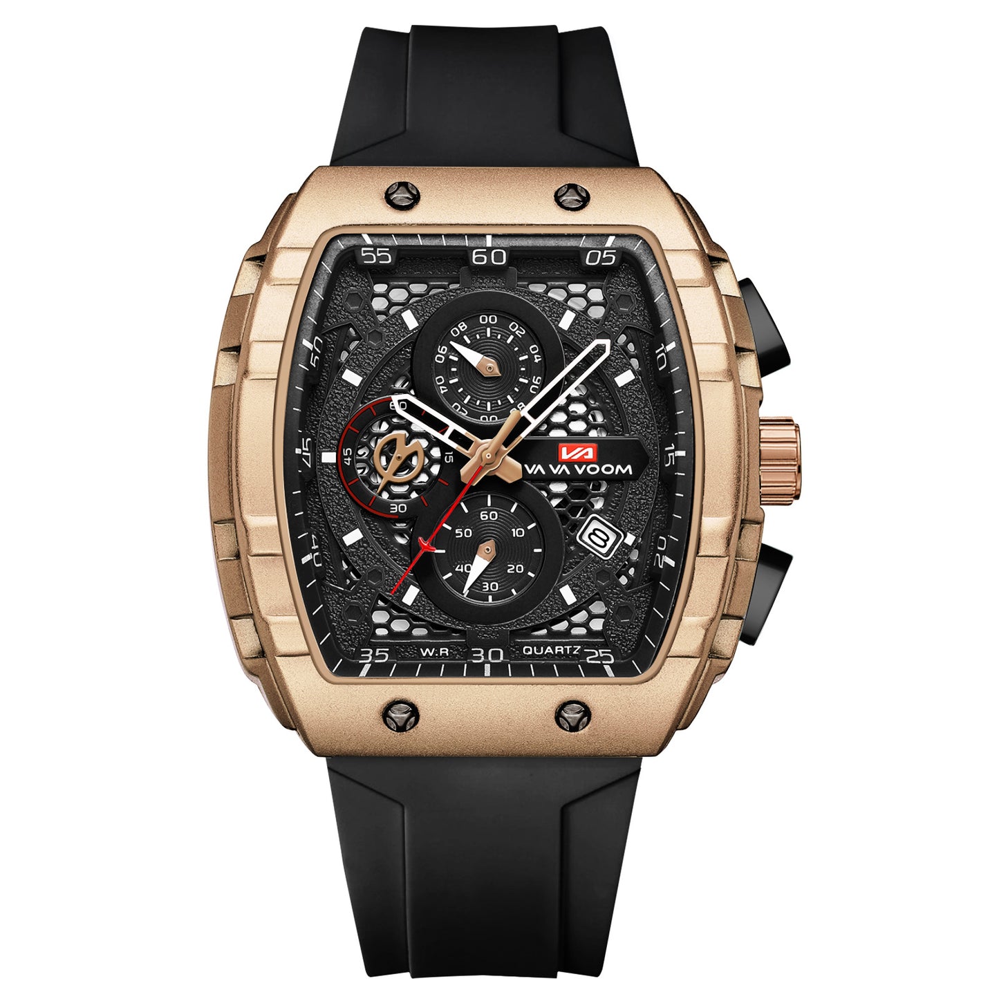 Multifunction Business Waterproof Calendar Wine Barrel Mechanical Watch – HZ Mobile