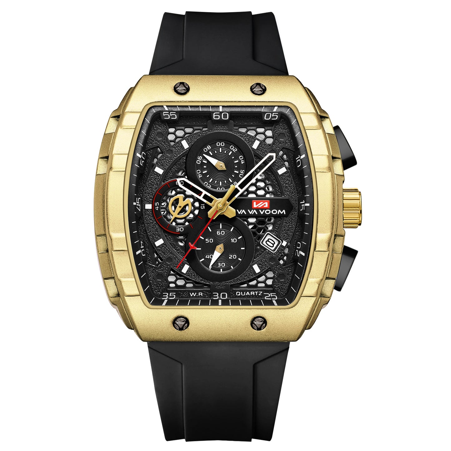 Multifunction Business Waterproof Calendar Wine Barrel Mechanical Watch – HZ Mobile