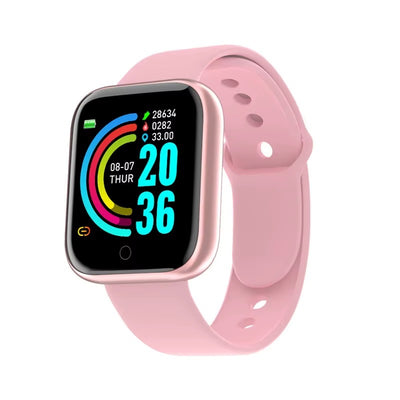 Y68 Smartwatch D20 – Multifunctional Bluetooth Fitness Tracker for Men & Women