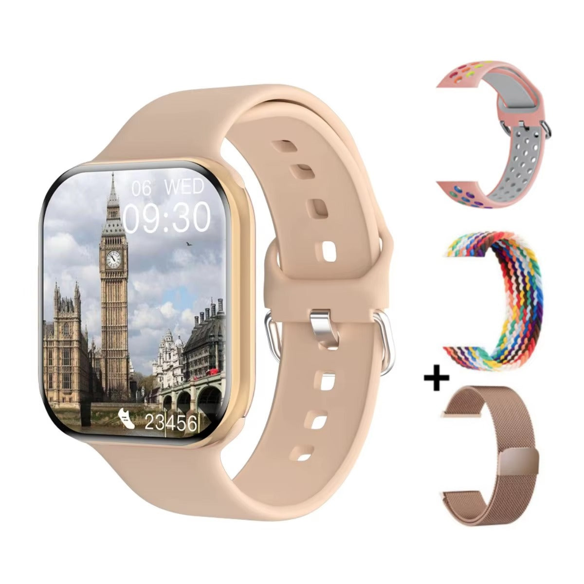 Smart Fitness Smartwatch with Health Tracking – Multiple Colors