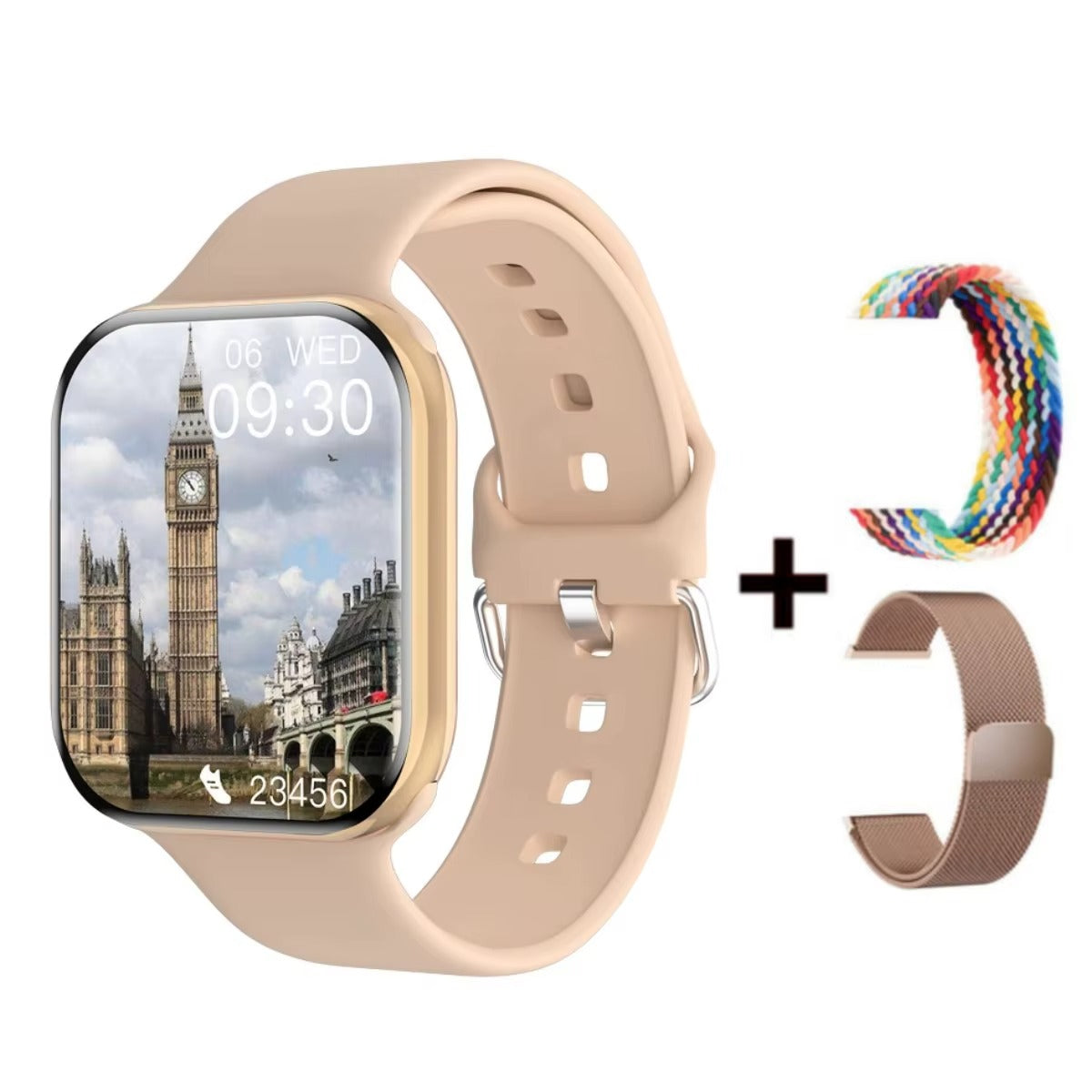 Smart Fitness Smartwatch with Health Tracking – Multiple Colors