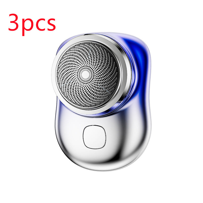 Mini Portable Electric Shaver for Men – Cordless USB Rechargeable, Wet & Dry, Painless