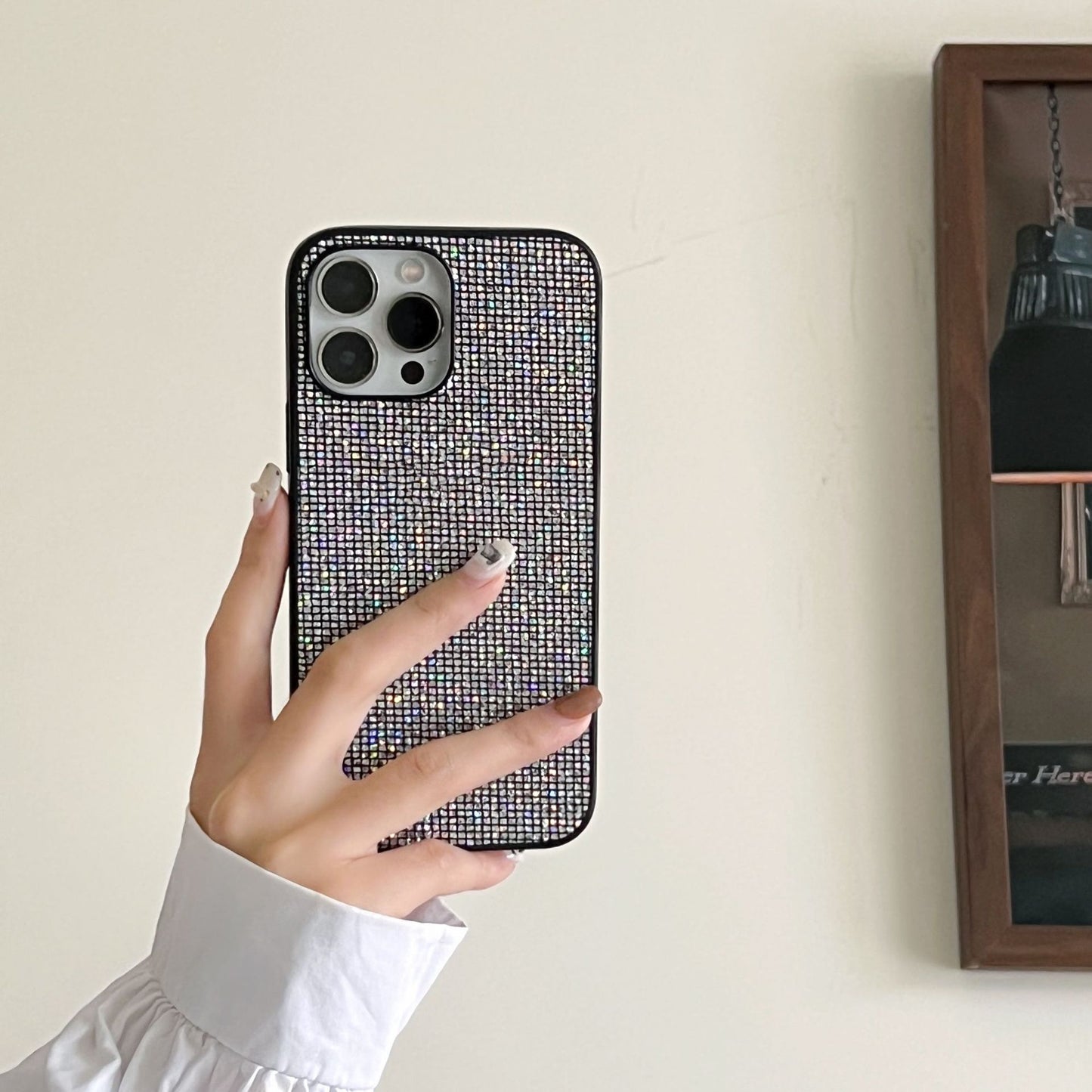Creative Rhinestone iPhone Case – Full Body All-Inclusive Protective Cover