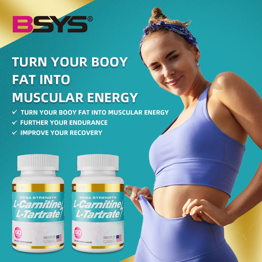 L-Carnitine L-Tartrate Capsules – Energy, Metabolism & Workout Recovery Support