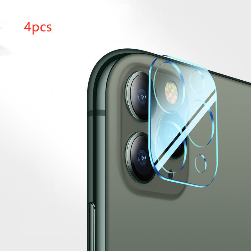 Tempered Glass Transparent Camera Explosion-proof Protection Ring