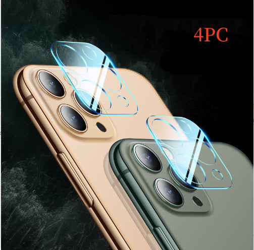 Tempered Glass Transparent Camera Explosion-proof Protection Ring