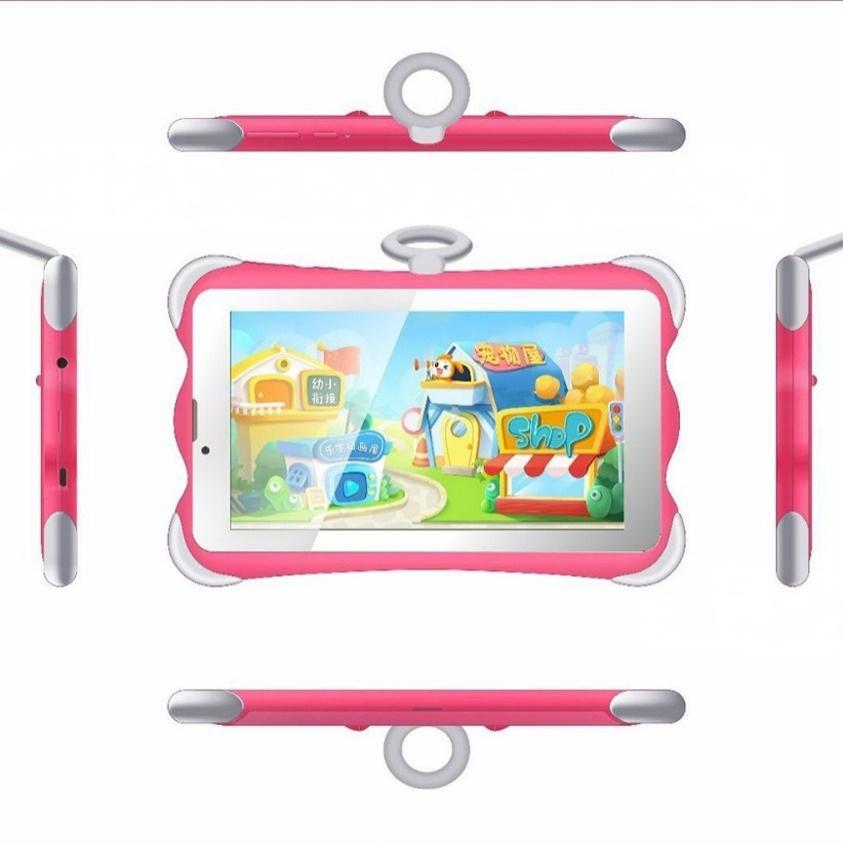 Nouvelle tablette d'apprentissage pour enfants de 7 pouces avec support et appels 3G