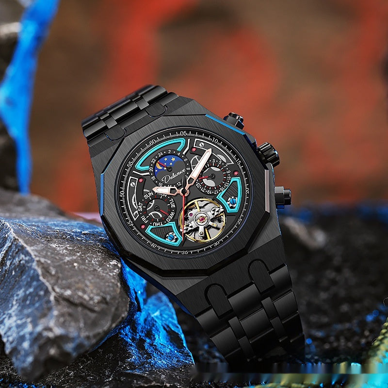 Fully Automatic Men’s Mechanical Royal Oak Sports Waterproof Watch – HZ Mobile