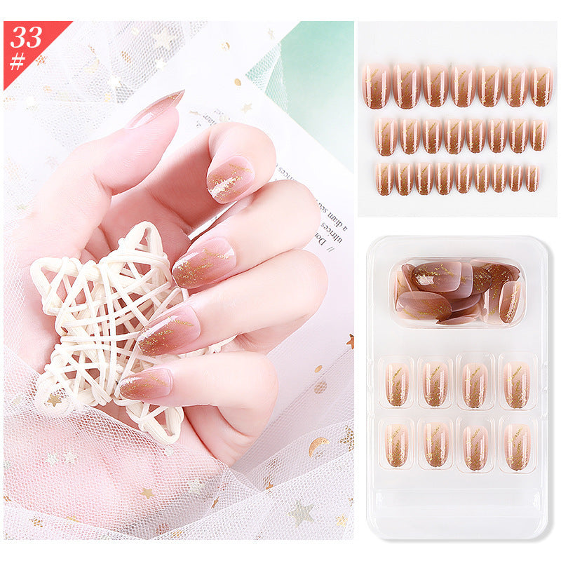 Wearable Fake Nail Patches – Reusable Press-On Nails for Quick DIY Manicure