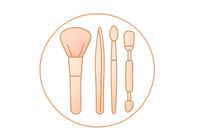 Beauty Tools logo symbol