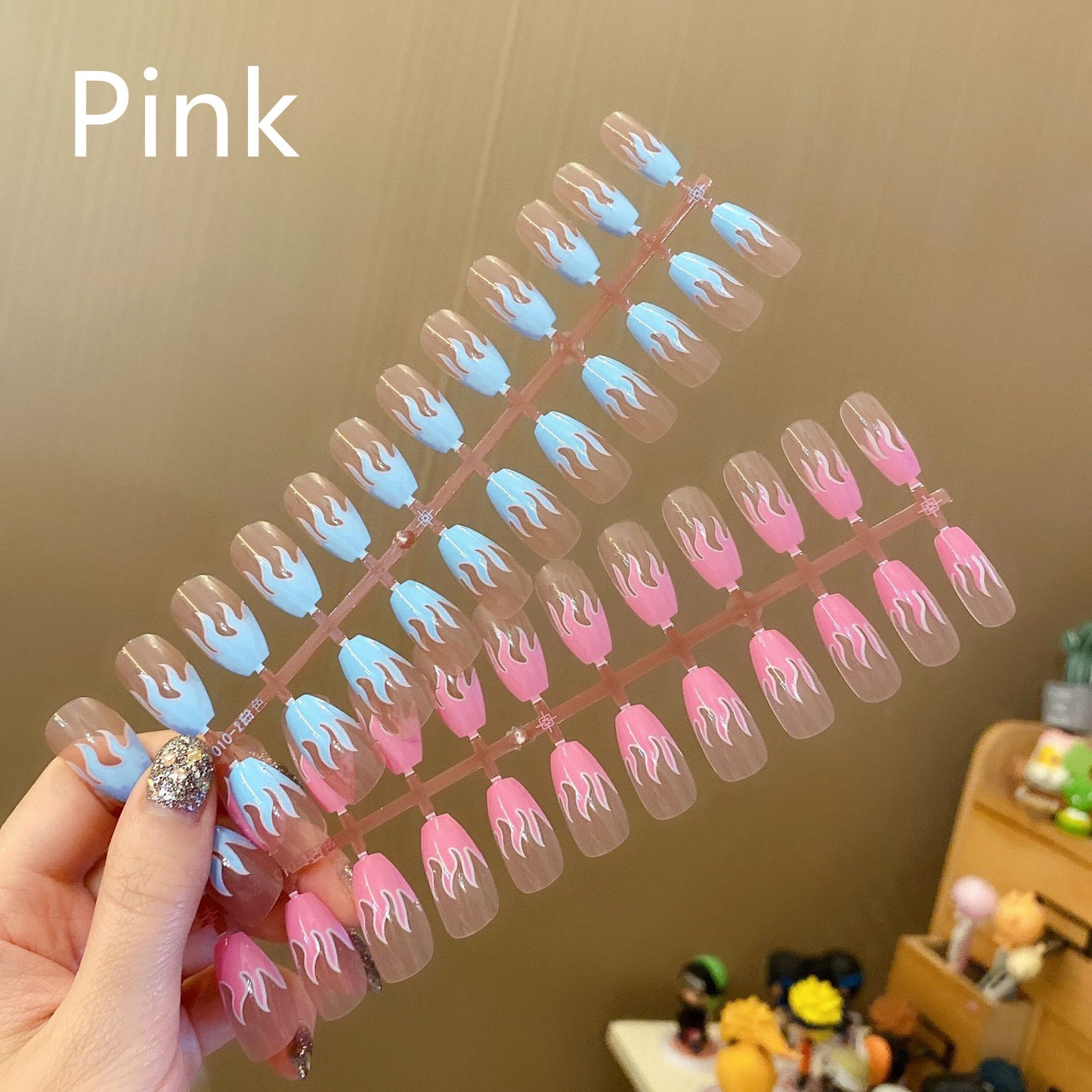 Women’s Fashion Removable Fake Nails – Stylish Ready-to-Wear Press-On Tips for DIY & Salon Manicure