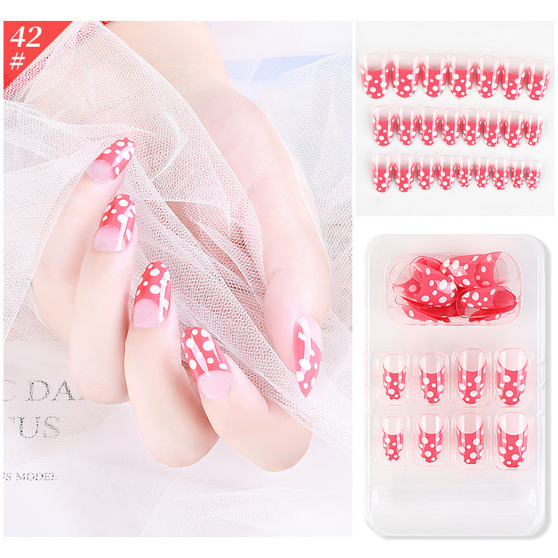 Wearable Fake Nail Patches – Reusable Press-On Nails for Quick DIY Manicure