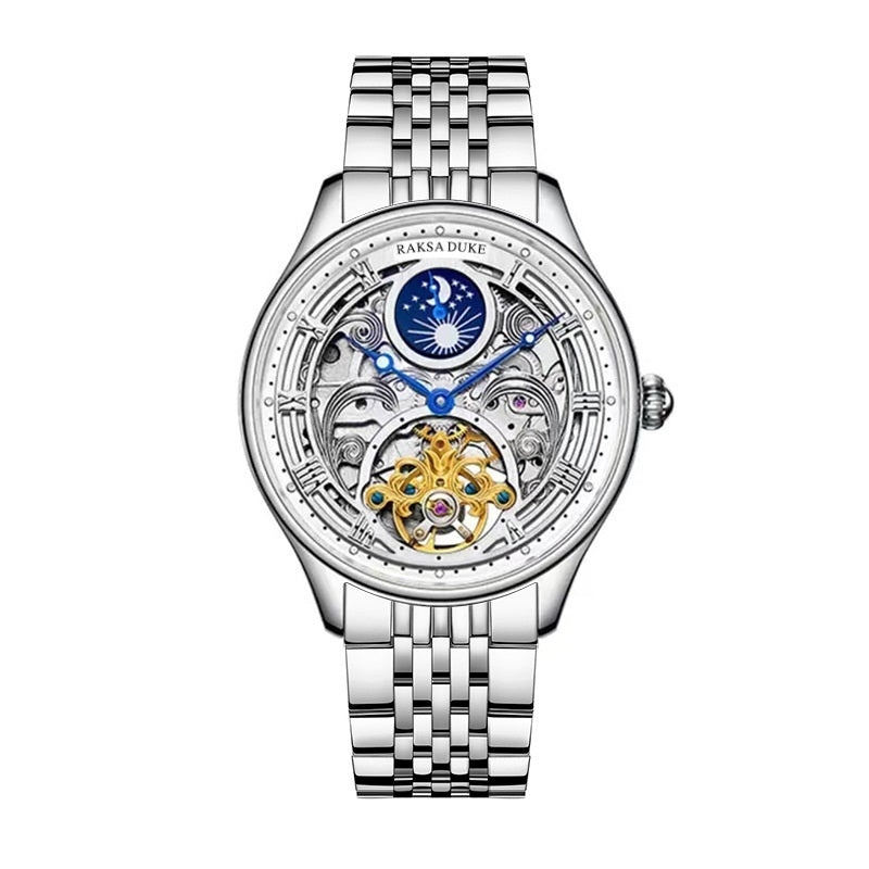Business Leisure Waterproof Watch with Steel Strap – HZ Mobile