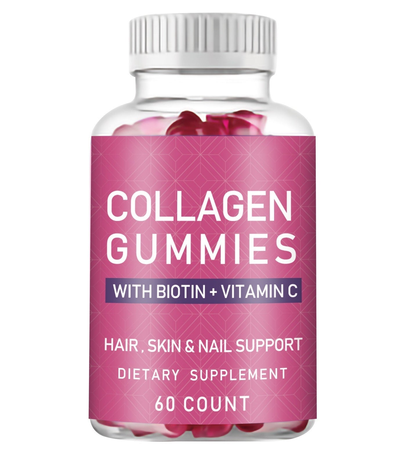 Collagen Gummies – Skin, Hair & Nail Support for Youthful Glow & Joint Health