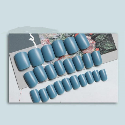 70 Styles Wearable Fake Nail Patches – Finished Detachable Press-On Nails & Manicure Stickers for Women