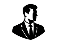 Clothing Man's Logo symbol