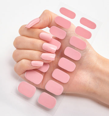 Colorful Letter Nail Stickers – Full Sheet Nail Art Decals for DIY & Salon Manicure