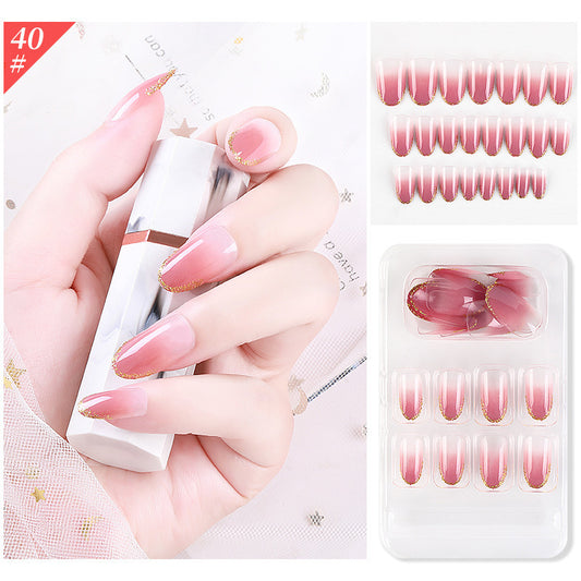 Wearable Fake Nail Patches – Reusable Press-On Nails for Quick DIY Manicure