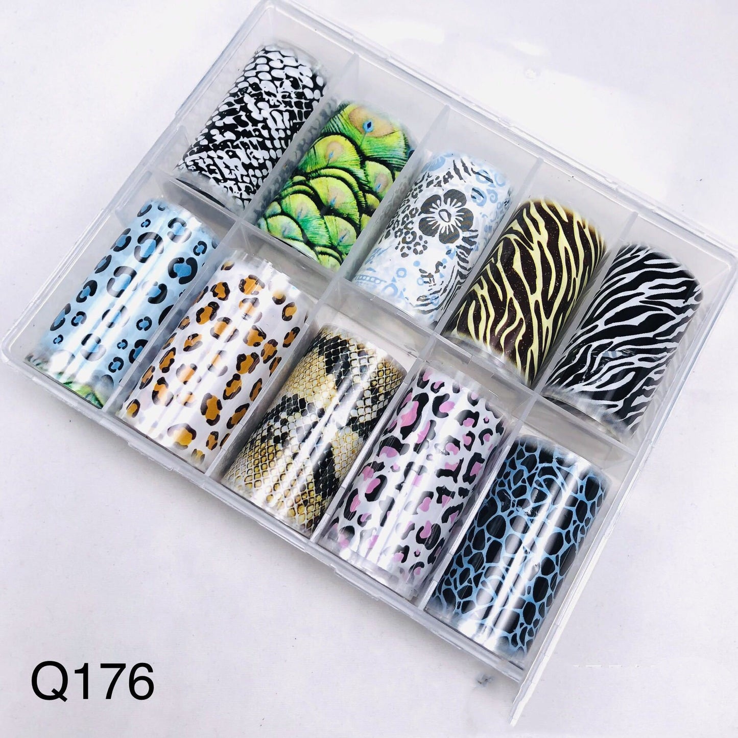 Butterfly & Star Nail Transfer Paper – Laser Foil Stickers for DIY European & American Nail Art