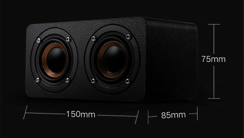 Mini haut-parleur Bluetooth sans fil, caisson de basses, carte karaoké pour voiture
