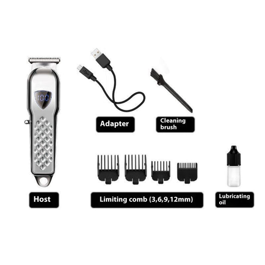 Professional Gradient Hair Clipper – Self Haircut Electric Trimmer for Fades & Styling