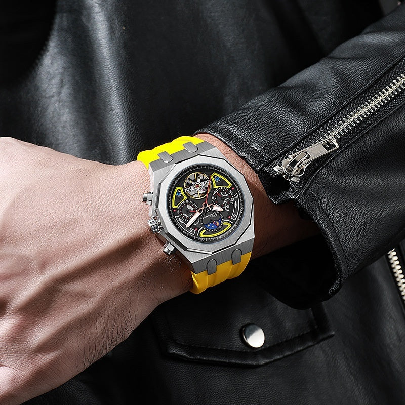 Fully Automatic Men’s Mechanical Royal Oak Sports Waterproof Watch – HZ Mobile