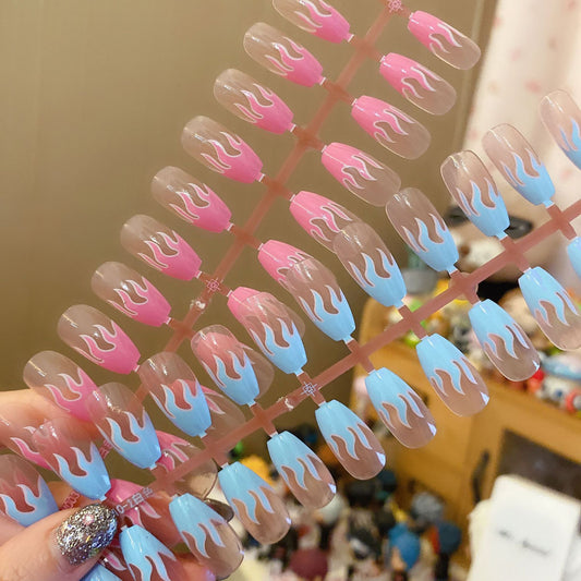 Women’s Fashion Removable Fake Nails – Stylish Ready-to-Wear Press-On Tips for DIY & Salon Manicure